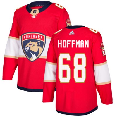 Adidas Florida Panthers #68 Mike Hoffman Red Home Authentic Stitched NHL Jersey Men's